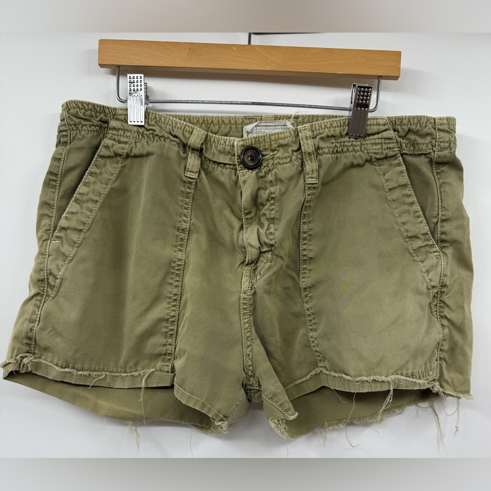 CURRENT/ELLIOTT The Army Pant Cut Off Shorts SZ 28